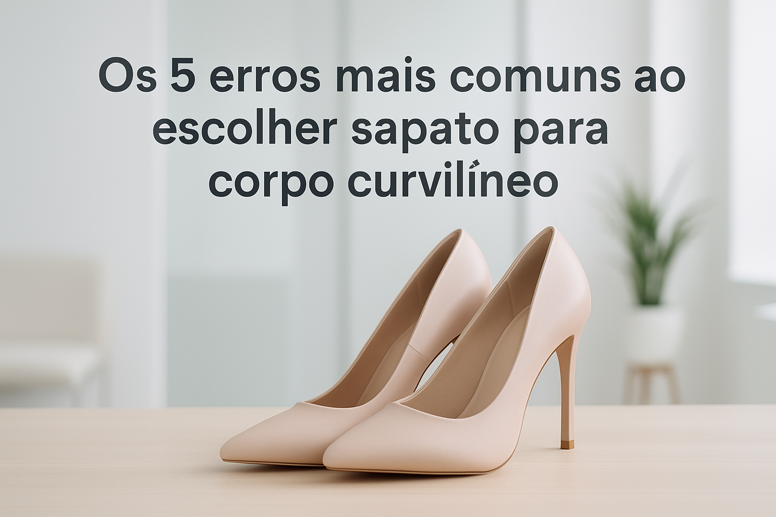 Os 5 erros mais comuns ao escolher sapato para corpo curvilíneo